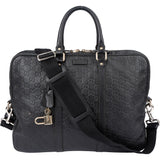 Gucci Leather GG Monogram Business Handbag