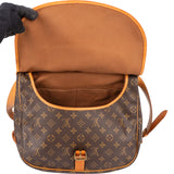 Louis Vuitton Canvas Monogram Saumur 35 Crossbody Bag
