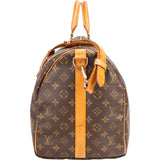 Louis Vuitton Canvas Monogram Keepall 50 Bandouliere