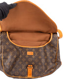 Louis Vuitton Canvas Monogram Saumur 35 Crossbody Bag