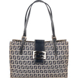 Fendi FF Monogram FF Buckle Handbag