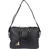 Gucci Leather GG Monogram Business Handbag