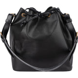 Louis Vuitton Noir Epi Leather Sac Noe Petit Shoulder Bag