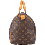 Louis Vuitton Canvas Monogram Speedy 30 Handbag