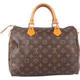 Louis Vuitton Canvas Monogram Speedy 30 Handbag