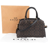 Coach Monogram Sig Lillie Crryll Handbag