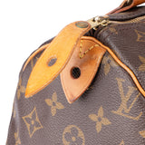 Louis Vuitton Canvas Monogram Speedy 30 Handbag