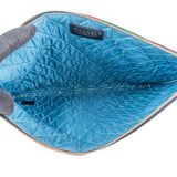 Chanel Lambskin Patchwork Colorblock Clutch