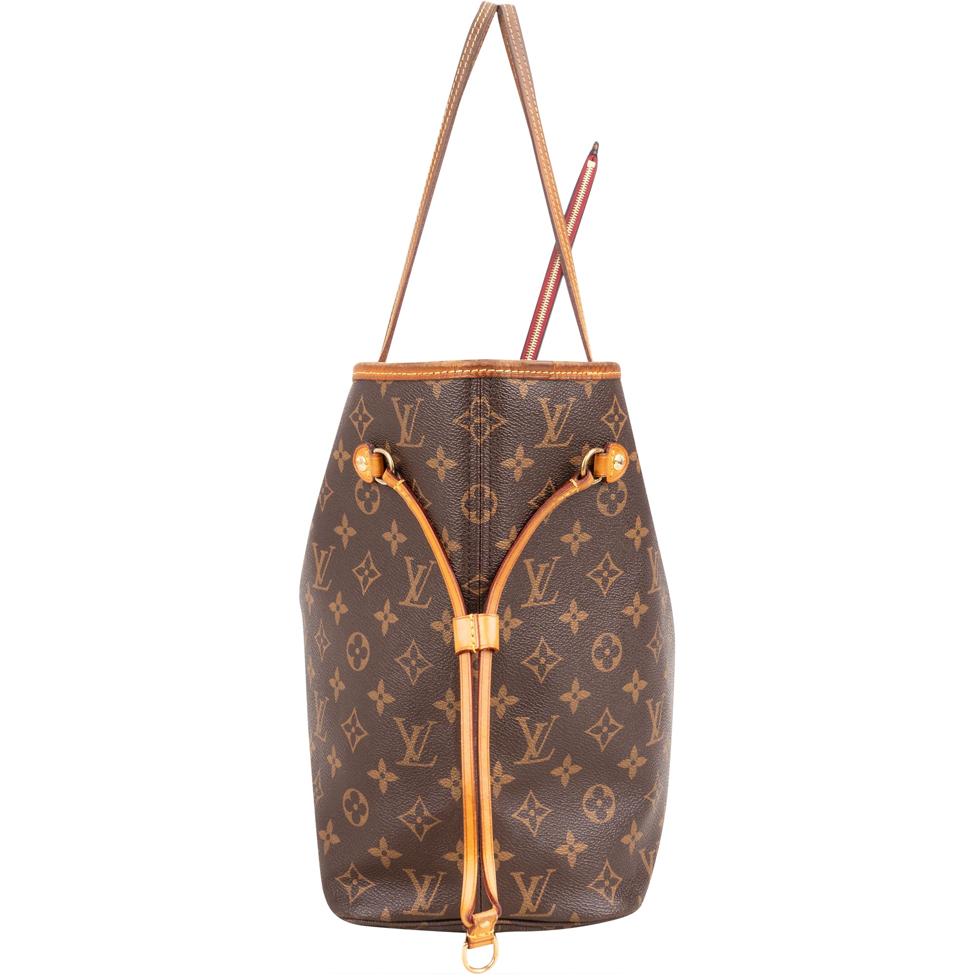 Louis Vuitton Canvas Monogram Neverfull MM Shopper Handbag - vintageandkickz