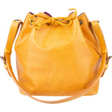 Louis Vuitton Yellow Epi Leather Sac Noe Petit Shoulder Bag