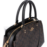 Coach Monogram Sig Lillie Crryll Handbag