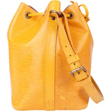 Louis Vuitton Yellow Epi Leather Sac Noe Petit Shoulder Bag