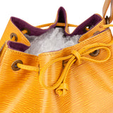 Louis Vuitton Yellow Epi Leather Sac Noe Petit Shoulder Bag