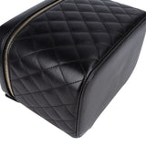 Chanel Quilted Lambskin Vanity Case Handbag