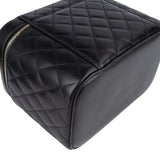 Chanel Quilted Lambskin Vanity Case Handbag