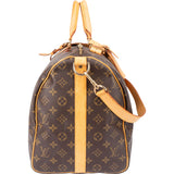 Louis Vuitton Canvas Monogram Keepall 50 Bandouliere
