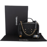 Chanel Quilted Caviar Leather Filigree Handbag