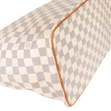 Louis Vuitton Damier Azur Monogram Saleya MM Handbag