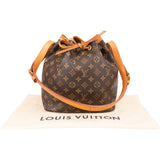 Louis Vuitton Canvas Monogram Sac Noe Petit Shoulder Bag