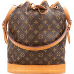 Louis Vuitton Canvas Monogram Sac Noe Grande Shoulder Bag - vintageandkickz