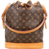 Louis Vuitton Canvas Monogram Sac Noe Grande Shoulder Bag - vintageandkickz