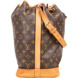 Louis Vuitton Canvas Monogram Sac Noe Grande Shoulder Bag - vintageandkickz