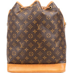 Louis Vuitton Canvas Monogram Sac Noe Grande Shoulder Bag - vintageandkickz