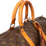 Louis Vuitton Canvas Monogram Keepall 55 Bandouliere