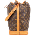 Louis Vuitton Canvas Monogram Sac Noe Grande Shoulder Bag - vintageandkickz
