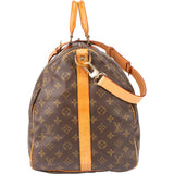 Louis Vuitton Canvas Monogram Keepall 55 Bandouliere