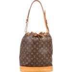 Louis Vuitton Canvas Monogram Sac Noe Grande Shoulder Bag - vintageandkickz