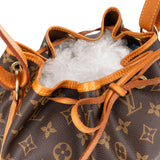 Louis Vuitton Canvas Monogram Sac Noe Petit Shoulder Bag