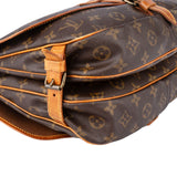 Louis Vuitton Canvas Monogram Saumur 30 Crossbody Bag