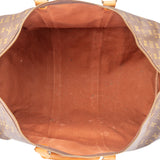 Louis Vuitton Canvas Monogram Keepall 55 Bandouliere