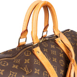 Louis Vuitton Canvas Monogram Keepall 45 Bandouliere