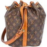 Louis Vuitton Canvas Monogram Sac Noe Petit Shoulder Bag