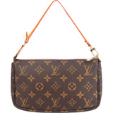 Louis Vuitton Canvas Monogram Pochette Accessoire Handbag