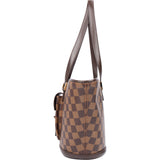 Louis Vuitton Damier Ebene Monogram Manosque PM Handbag