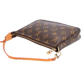 Louis Vuitton Canvas Monogram Pochette Accessoire Handbag