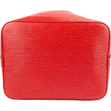 Louis Vuitton Rouge Epi Leather Sac Noe Petit Shoulder Bag