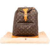 Louis Vuitton Canvas Monogram Montsouris GM Backpack