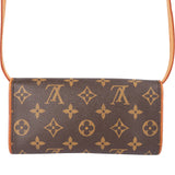 Louis Vuitton Canvas Monogram Pochette Twin PM Crossbody Bag