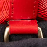 Louis Vuitton Rouge Epi Leather Sac Noe Petit Shoulder Bag