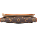Louis Vuitton Canvas Monogram Pochette Twin PM Crossbody Bag