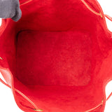 Louis Vuitton Rouge Epi Leather Sac Noe Petit Shoulder Bag