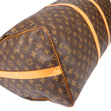 Louis Vuitton Canvas Monogram Keepall 55 Bandouliere
