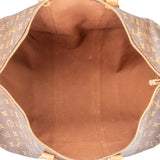 Louis Vuitton Canvas Monogram Keepall 55 Bandouliere