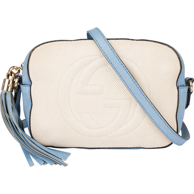Gucci Bicolor GG Soho Crossbody Bag