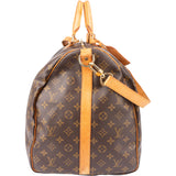 Louis Vuitton Canvas Monogram Keepall 60 Bandouliere