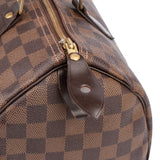 Louis Vuitton Damier Ebene Monogram Speedy 30 Handbag